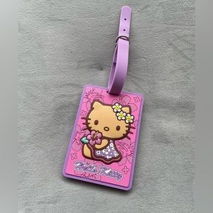 HELLO KITTY ALOHA LUGGAGE TAG